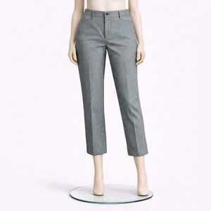 Zara Women’s Dark Grey Dress Pants Size With Waist elastic band Sz L